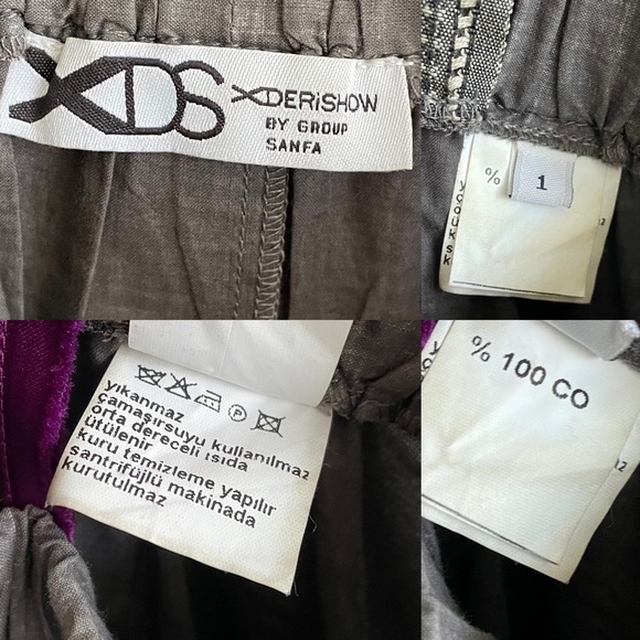 XDS XDERISHOW by Group Sanfa Grey Sleeveless Cotton Tank Top S - Picture 6 of 6